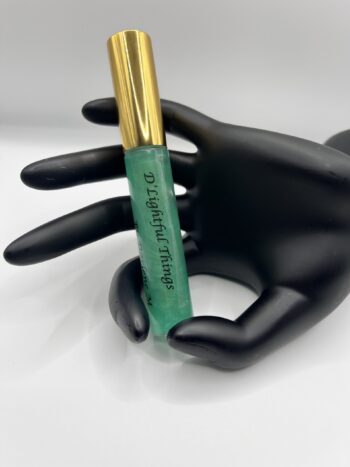 Verdant Green Apple Lip Gloss Gold Top