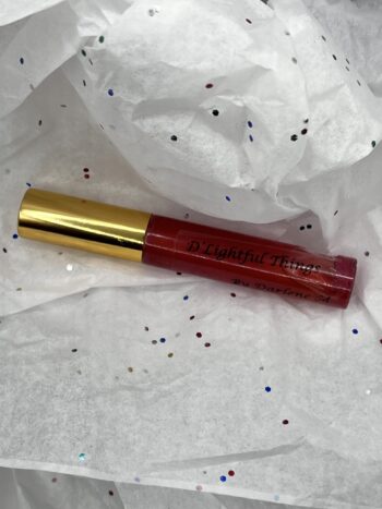 Exquisitely Sweet Cherry Lip Gloss Gold Top