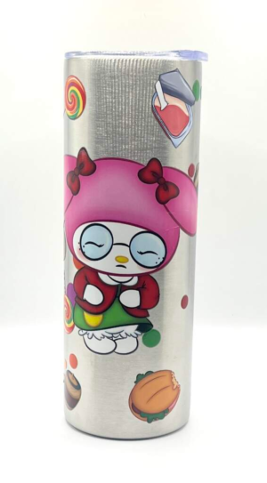 My Melody  Skinny Tumbler Silver