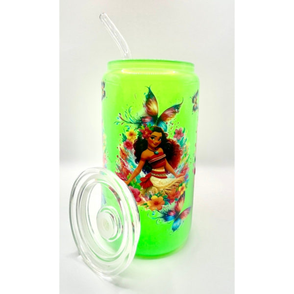 Moana 16oz Beer Can Style Glass Cup