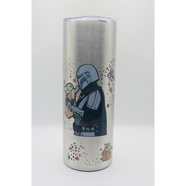 Star Wars Skinny Tumbler Silver